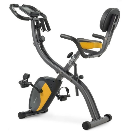 Купить Велотренажер  Hop-Sport HS-3010X Grix yellow в Киеве - фото №1
